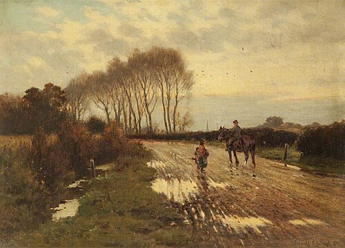 November Eve, Chichester, 1891, Reginald Aspinwall