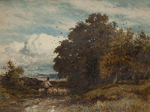 Landscape with Sheep, 1906, Reginald Aspinwall