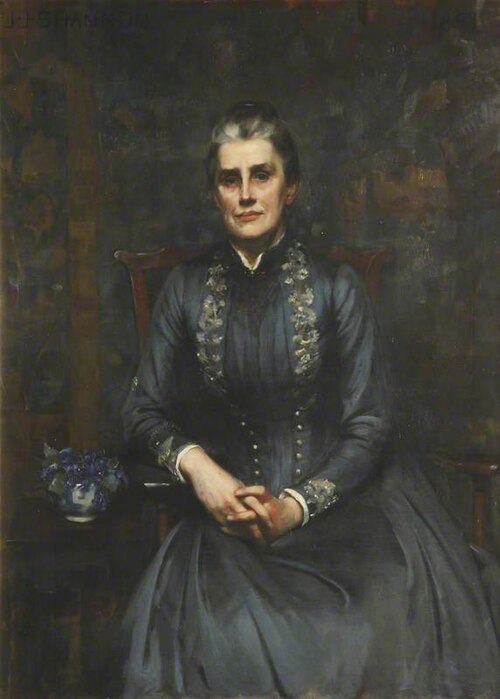 Dame Elizabeth Wordsworth, 1st Principal of Lady Margaret Hall (1879–1909), 1891, James Jebusa Shannon