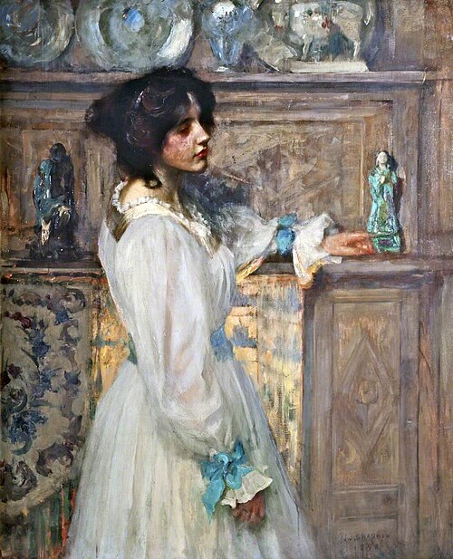 Reverie, 1898, James Jebusa Shannon