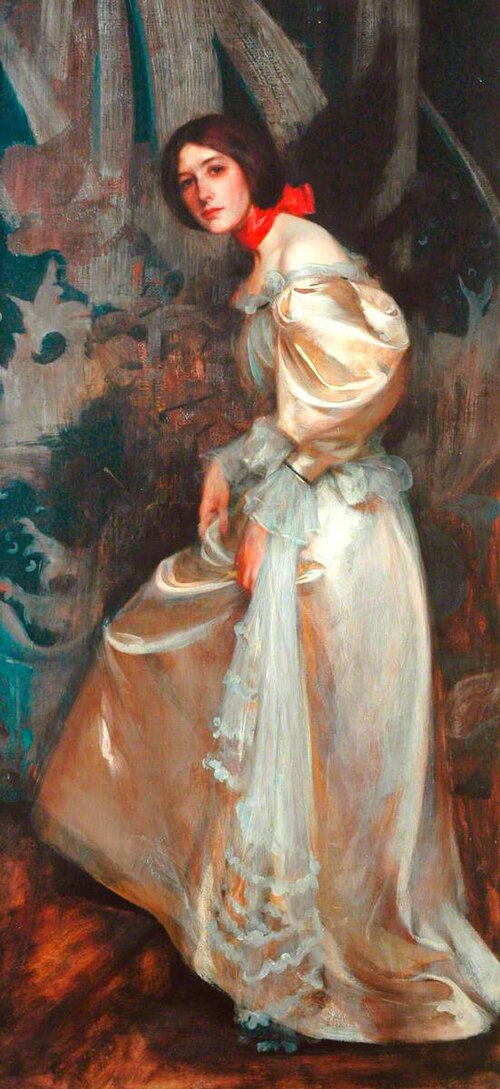The Stairs, 1899, James Jebusa Shannon
