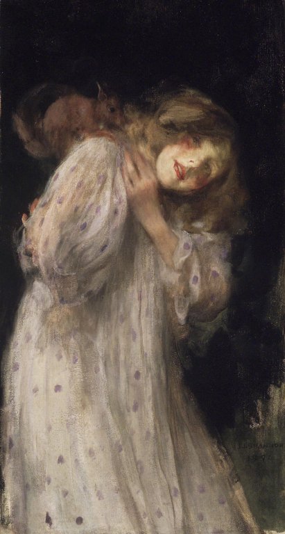 The Squirrel, 1896, James Jebusa Shannon