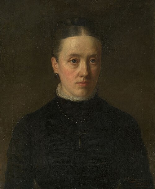 Miss Horatia Stopford (1835-1920), 1880, James Jebusa Shannon