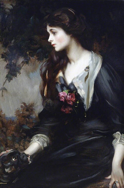 Lady Marjorie Manners, later Marchioness of Anglesey (1883-1946), aged 17, 1900, James Jebusa Shannon