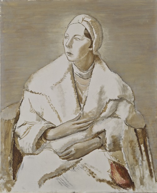 Sigrid Hjertén, artist, 1931, Isaac Grünewald