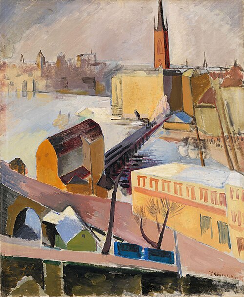 Riddarholmskyrkan, 1914, Isaac Grünewald