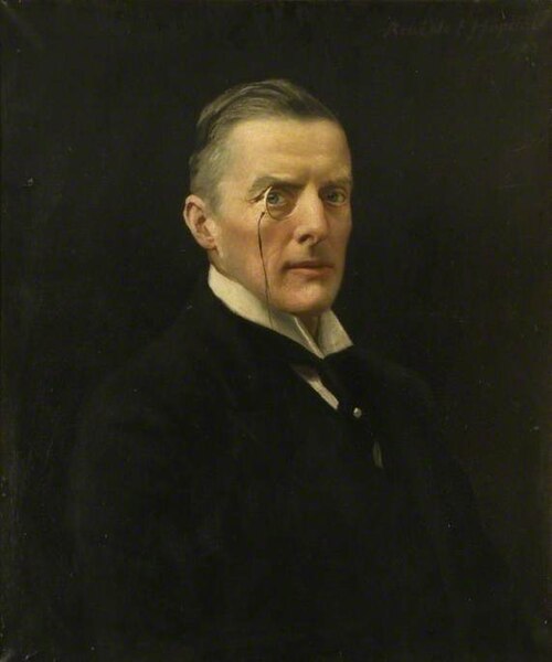 The Right Honourable Austen Chamberlain (1863–1937), MP, 1923, René Le Brun De L'Hôpital