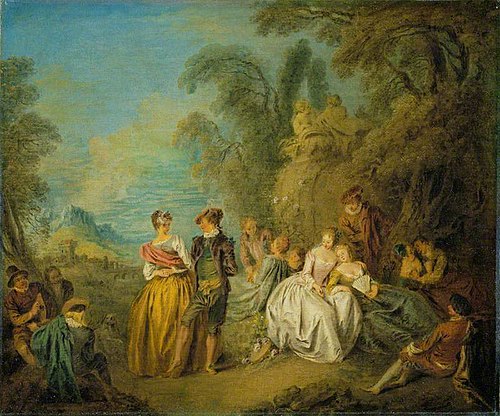 Watching the Dance, 1727, Jean-Baptiste Pater