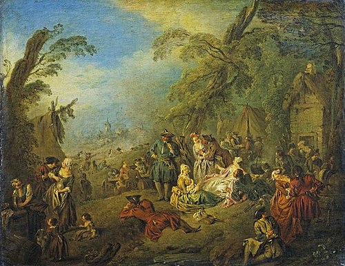 The Vivandières of Brest, 1732, Jean-Baptiste Pater