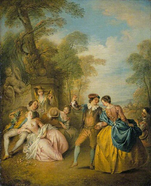 The Dance, 1731, Jean-Baptiste Pater