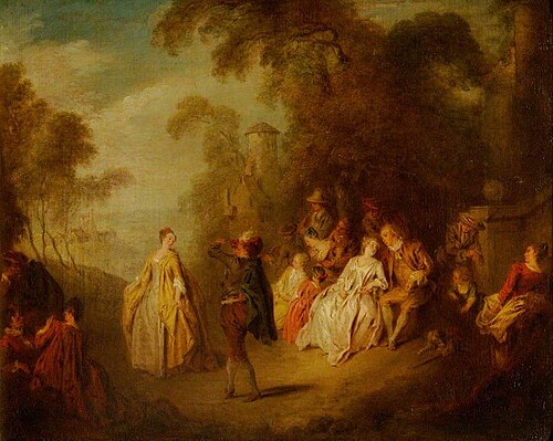 The Dance, 1728, Jean-Baptiste Pater