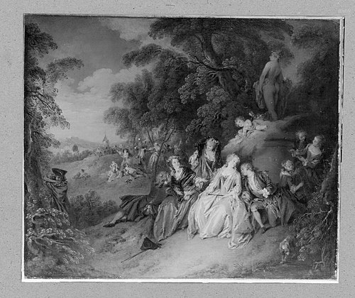 Fête champêtre, 1720, Jean-Baptiste Pater