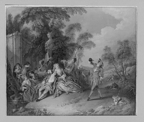 tête champêtre, 1720, Jean-Baptiste Pater
