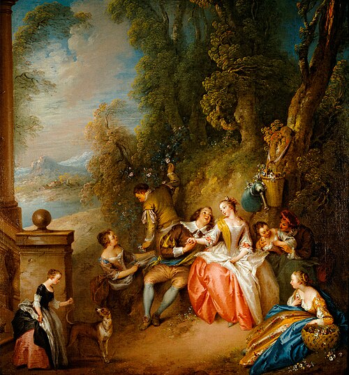 Fête champêtre, 1730, Jean-Baptiste Pater