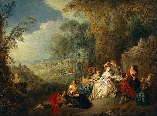 Fête Galante, 1730, Jean-Baptiste Pater