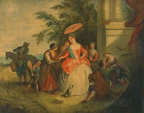 Fortune Teller, , Jean-Baptiste Pater