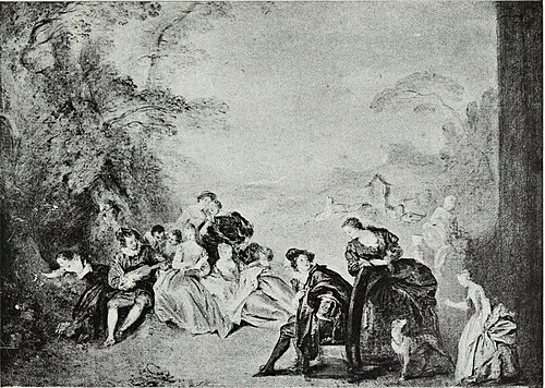 Fete champêtre, 1710, Jean-Baptiste Pater