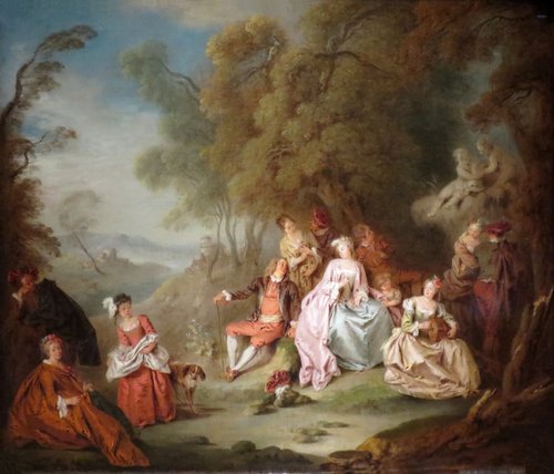 Fête champêtre, 1730, Jean-Baptiste Pater
