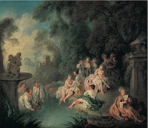 Bathers, 1800, Jean-Baptiste Pater