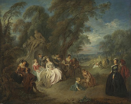 Fête Champêtre, 1730, Jean-Baptiste Pater