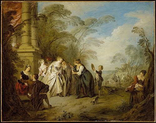 The Fortune Teller, 1731, Jean-Baptiste Pater