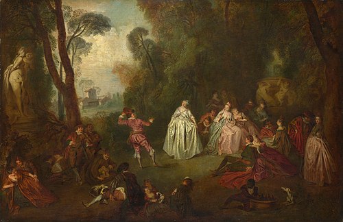 The Dance, 1750, Jean-Baptiste Pater