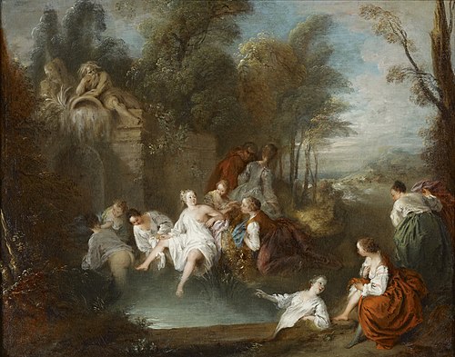 The Bathers, , Jean-Baptiste Pater