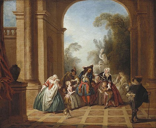 Monsieur de Pourceaugnac, 1732, Jean-Baptiste Pater