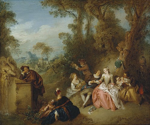 Fête Champêtre, 1732, Jean-Baptiste Pater