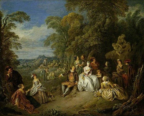 Fête champetre, , Jean-Baptiste Pater