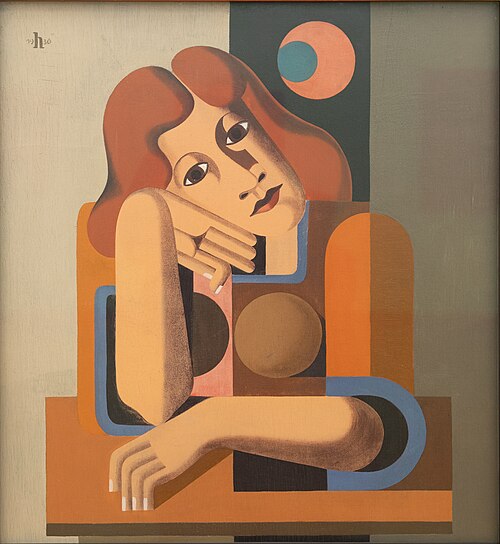 Melancholy Girl, 1930, Heinrich Hoerle