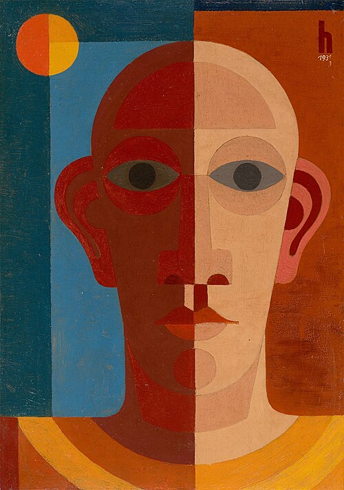 Selbstbildnis, 1931, Heinrich Hoerle
