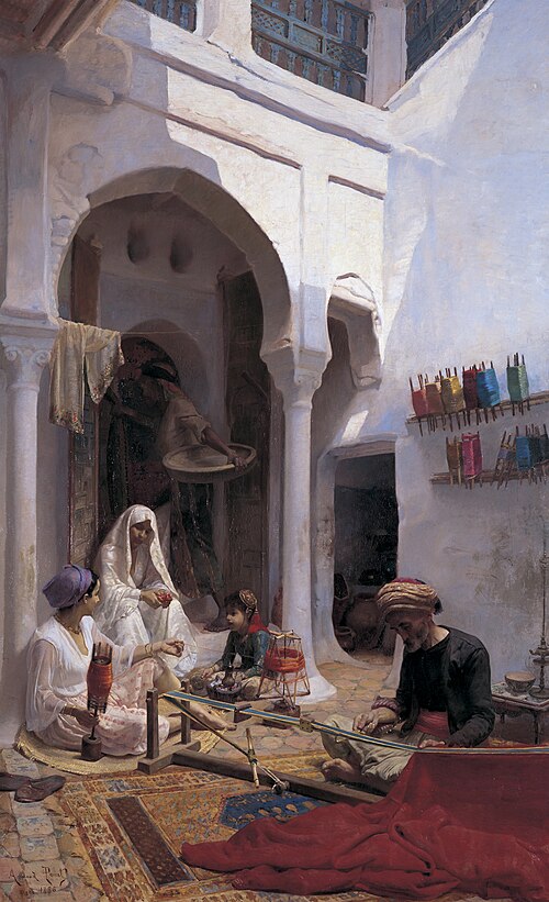 Arab Weaver, 1886, Armand Point