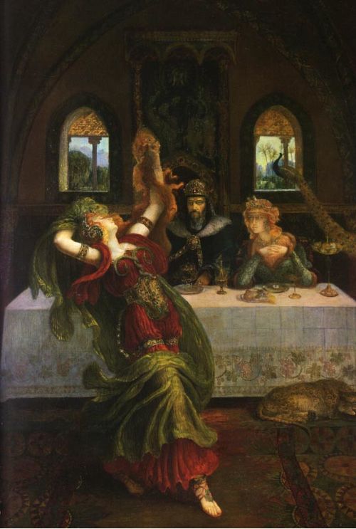 Dance Of the Seven Veils, 1890, Armand Point