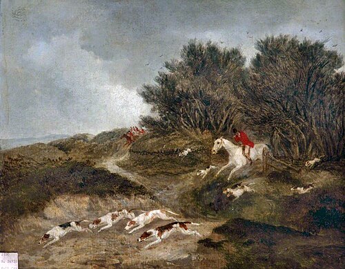 Full Cry, 1841, Richard Barrett Davis