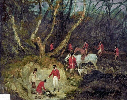 Gone to Earth, 1841, Richard Barrett Davis