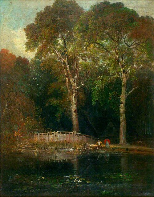 Near Virginia Water, , Richard Barrett Davis