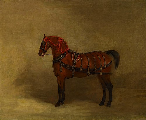 A Bay Carriage-Horse, 1831, Richard Barrett Davis