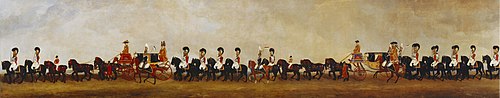 The Coronation Procession of William IV (II), 1831, Richard Barrett Davis