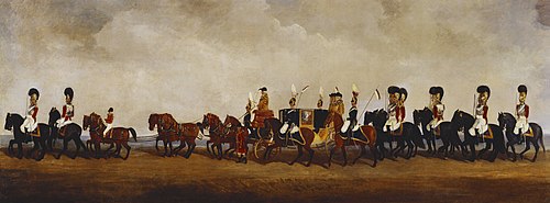 The Coronation Procession of William IV (IV), 1831, Richard Barrett Davis