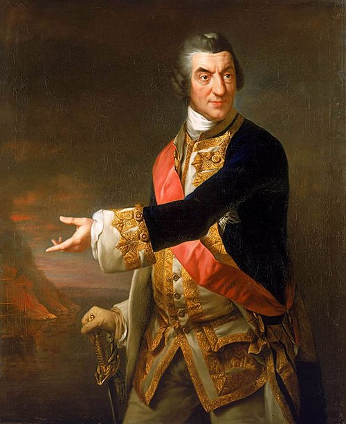 Admiral Sir Charles Saunders, c. 1713-1775, 1772, Richard Brompton