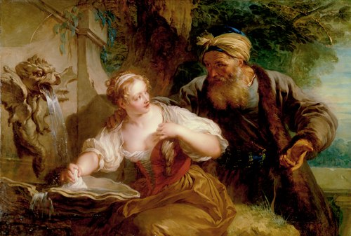 The Amorous Proposal, 1725, François Lemoyne