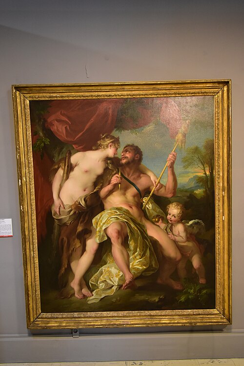 Hercule et Omphale, , François Lemoyne