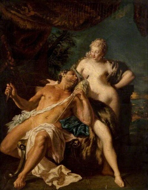 Hercules and Omphale, 1742, François Lemoyne