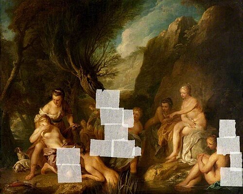The Guilt of Callisto, , François Lemoyne