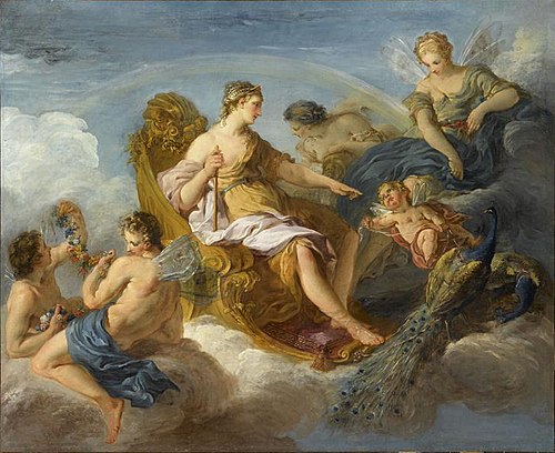 Junon, Iris et Zéphire, 1720, François Lemoyne