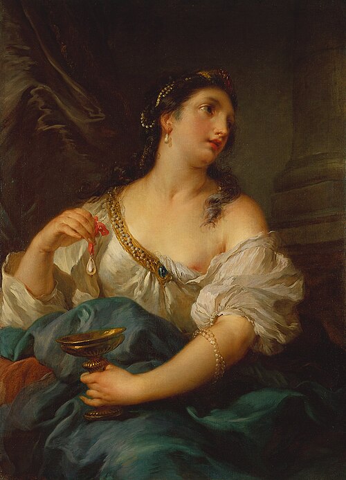 Cleopatra, 1725, François Lemoyne