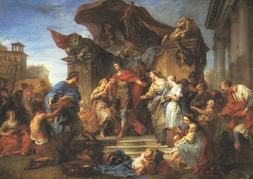 La Continence de Scipion, 1726, François Lemoyne