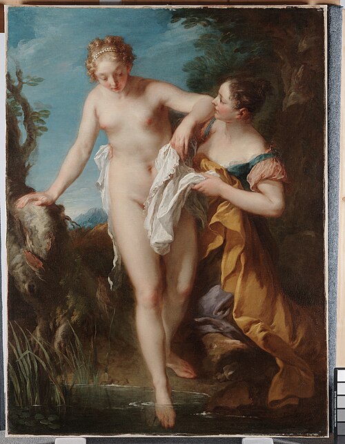 The Bather, 1724, François Lemoyne