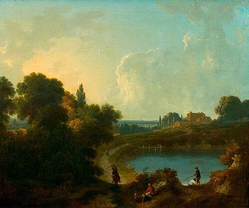 View at Hampstead, 1806, Richard Corbould
